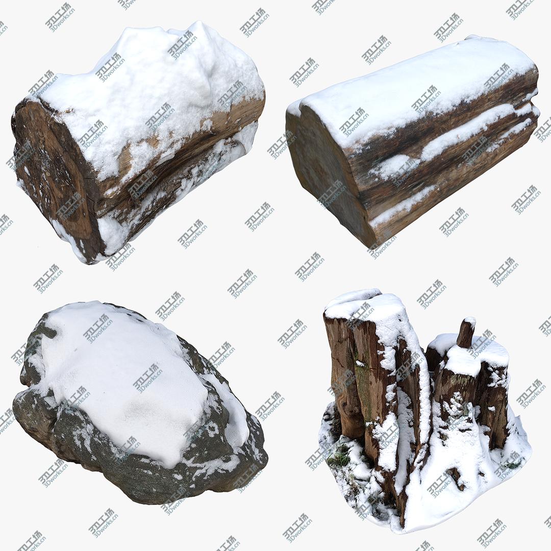 images/goods_img/202105073/Nature Snow Collection 02 3D model/1.jpg
